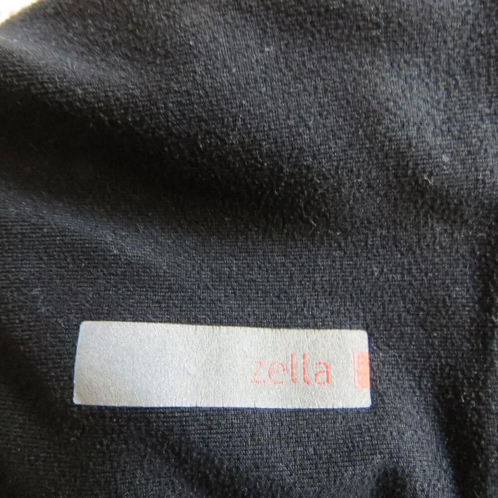 Zella Full zip hoodie  black/white  Small GUC - Picture 9 of 11